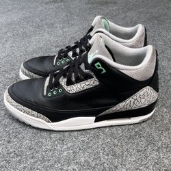 Air Jordan Retro 3 Green Glow Men’s Size 11