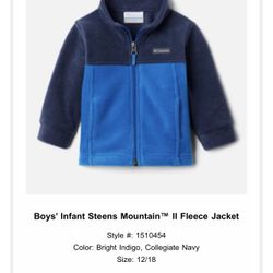 Infant Steens Mountain Fleece Jacket 