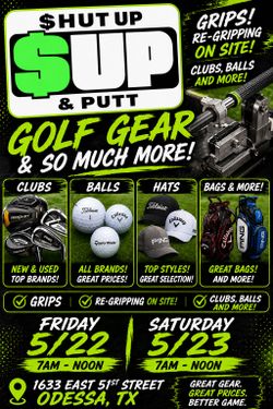 Golf sale Friday and Saturday only