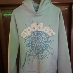 Spider hoodie Powder blue 