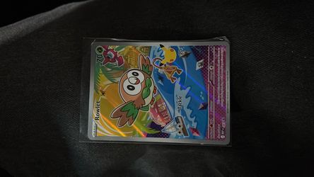 Rowlet Holo Pokémon Trading Card
