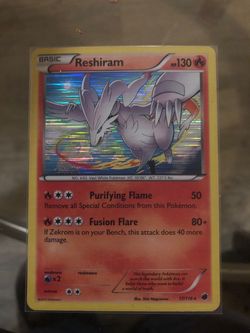 Reshiram Holo Rare Pokémon Card