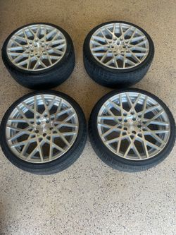 Wheels and tires