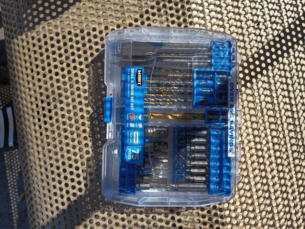 75 Piece Hart Drill & Drive Bit Set
