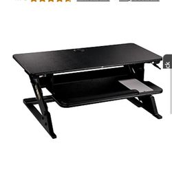 Staples desktop standing desk