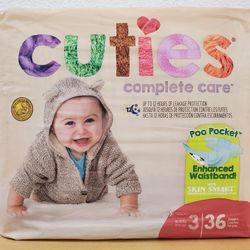 Cuties Complete Care Diapers (NEW)