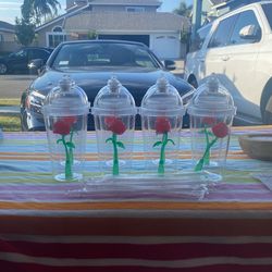 2017 First Generation Beauty And The Beast Light Up Tumblers