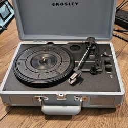 Crosley Cruiser Premier Vinyl Record Player with Speakers and Bluetooth - Audio Turntables