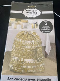 Wedding gift sack
