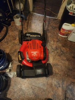 Craftsman in 230 self-propelled lawn mower
