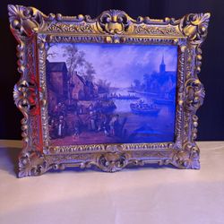 Framed Painting 17”x14”