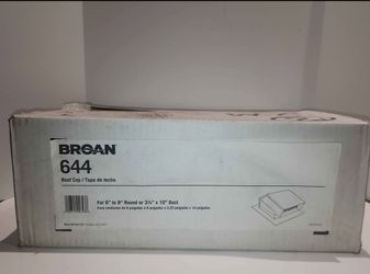 NEW Roof Cap Broan 644