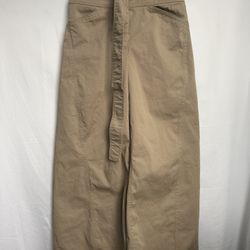 ZARA High-Waisted Wide Leg Pants with Belt — Size S (EUR S / USA S / MEX 26)