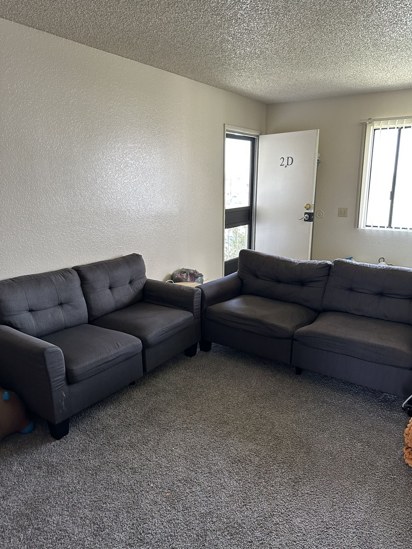 Grey Couches