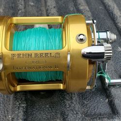 Penn International and Newell reels
