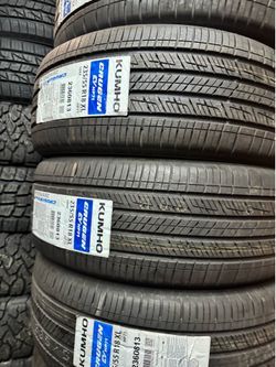235/55R18 Kumho Crugen 4 New Tires $460 Installed & Balanced 50,000 miles Warranty