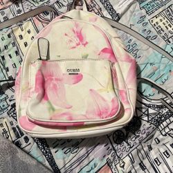 Floral Guess Mini Back Pack 