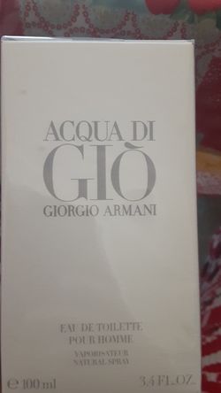 Nuevo armani gio de hombre