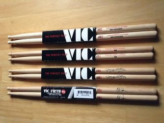 Vic firth Drumsticks Lot - 4 Pairs - All brand new