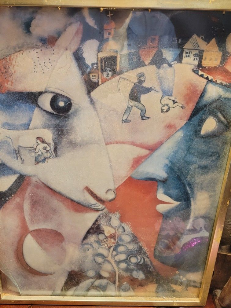 Antique vindage abstract art