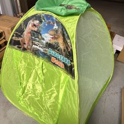 Kids Dinosaur Tent With Dinosaurs