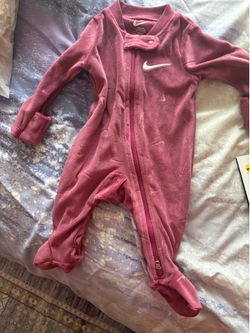 Unisex velvet Nike body suit