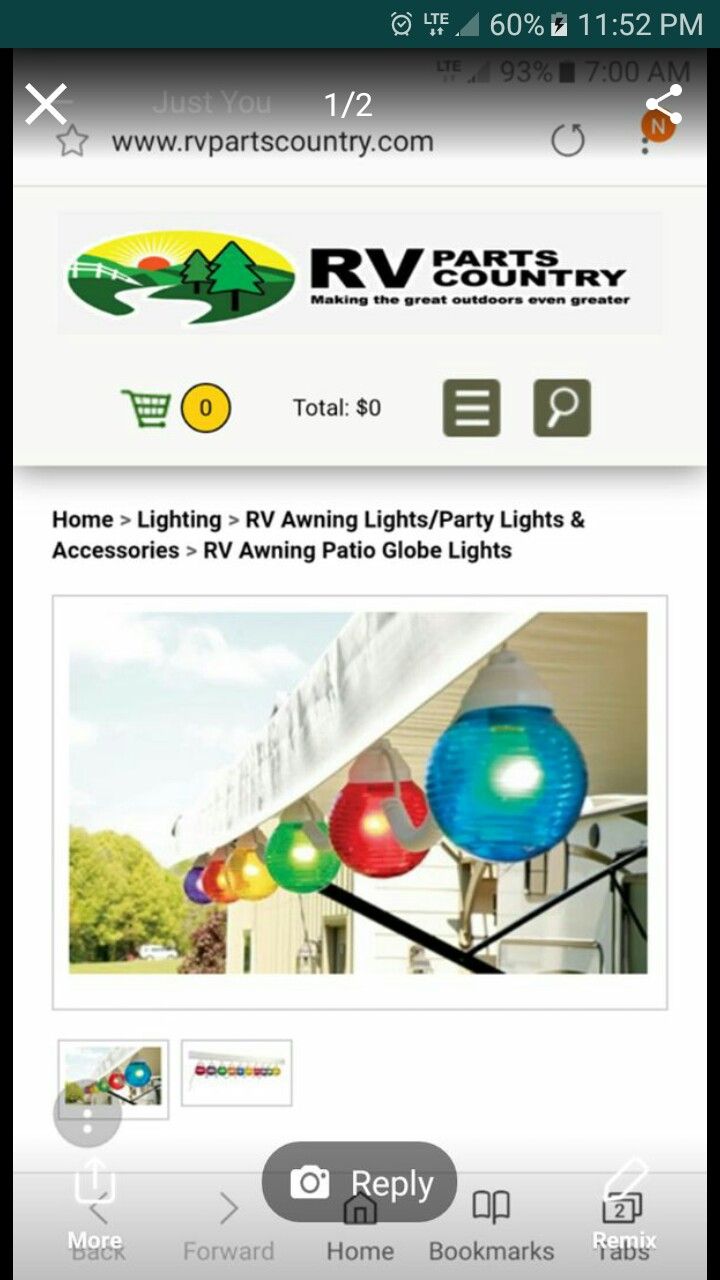 Rv/camping lights