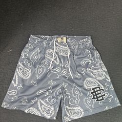 EE grey eric emanual shorts parsely bandana Size M