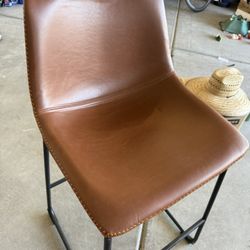 Brand New Leather Bar Stool