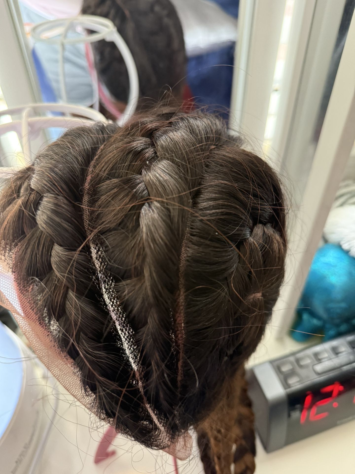 Corn Row Human Hair Wig