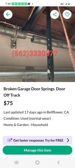 Garage Doors Springs