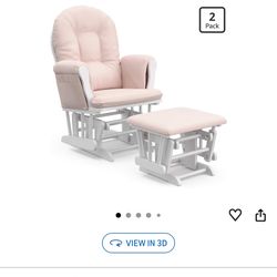 Pink Nursery Glider