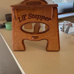Little Stepper Wooden Stepstool