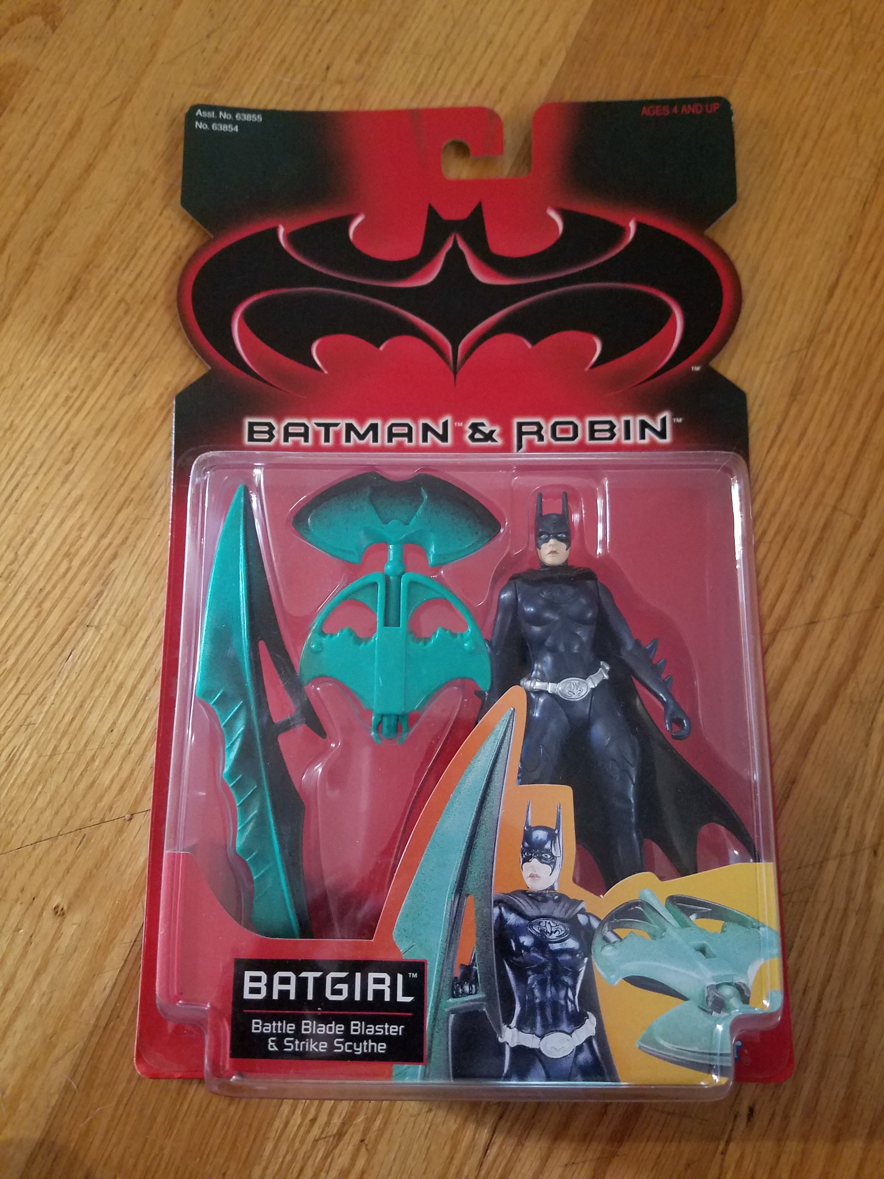 BATMAN & ROBIN:BATGIRL BATTLE BLADE BLASTER ACTION FIGURE