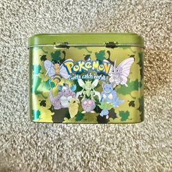 Vintage Pokemon Tin Box Rare