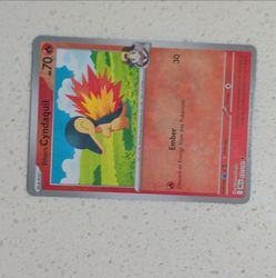 Ethan's Cyndaquil Pokémon Card 037/182