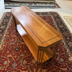 21St Century Stickley Cherry Console Table. 