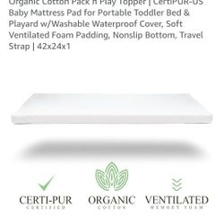 Pack and Play Topper, Fits Lotus Guava - New In Box!