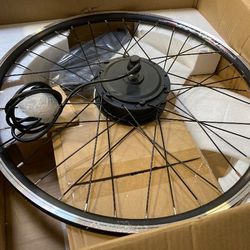 DCEHKR E-Bike Conversion Kits 36V Electric Bike Front Hub Conve 500W Electric Bicycle Conversion Kits Suitable for 27.5-inch