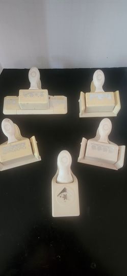 Set of 5 Martha Stewart punches