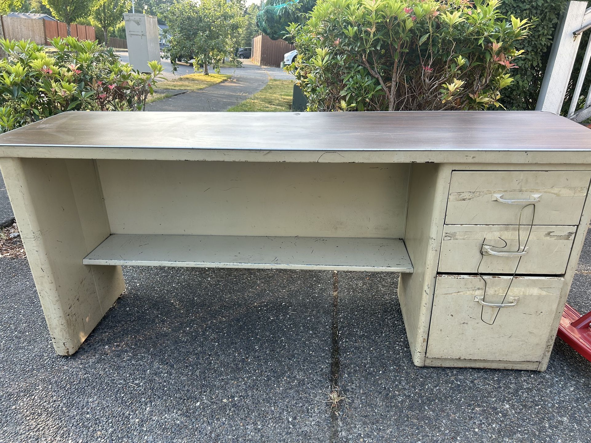 Metal Desk
