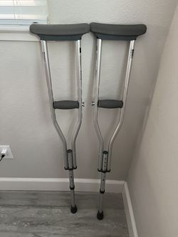 Pair Of Crutches
