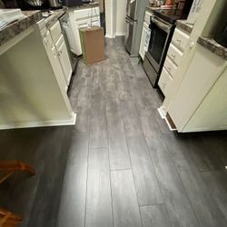 Installation of cheaper laminate and vinyl floors