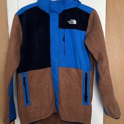 The North Face Kids Jacket Size XL Light Brown/Blue