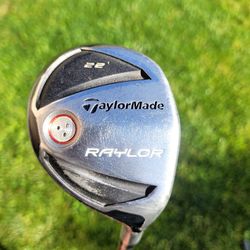 Taylormade Raylor 22° 4 Hybrid Golf Club, RH 