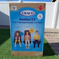 Graco Nautilus 2.0 3-in-1 Harness Booster Car Seat