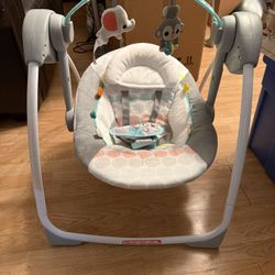 Bright Starts Whimsical Wild Portable Swing