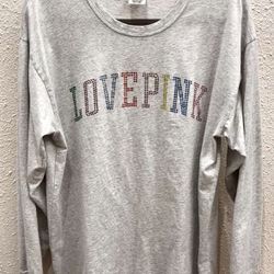 Like New. Women’s Size XL Victoria’s Secret Love Pink Long Sleeve Shirt