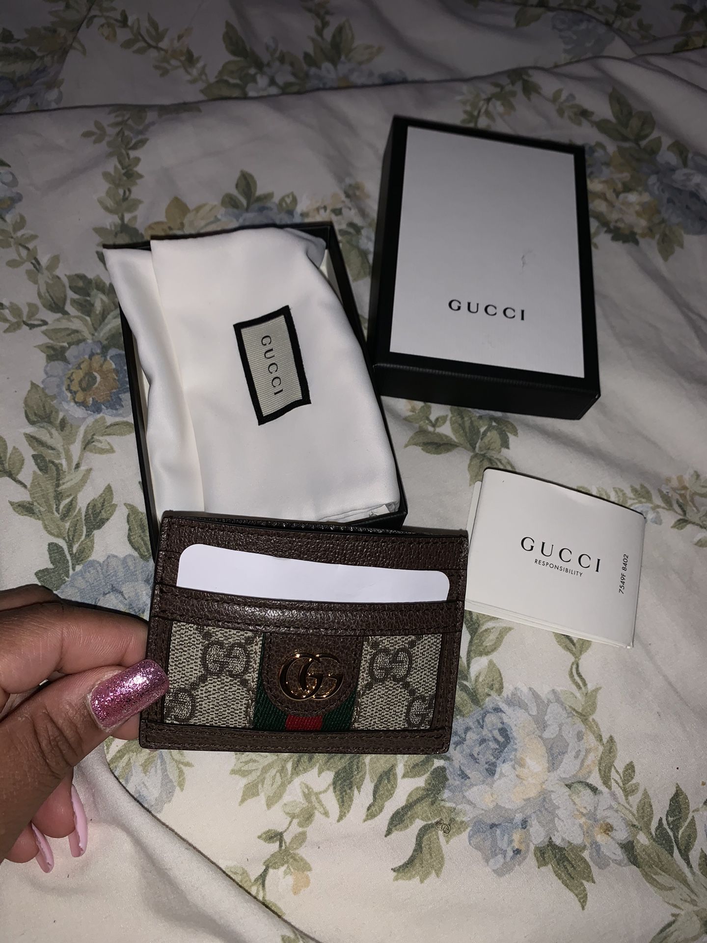 Gucci card holder