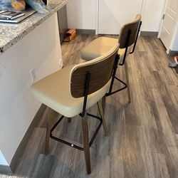 Two Bar Chairs